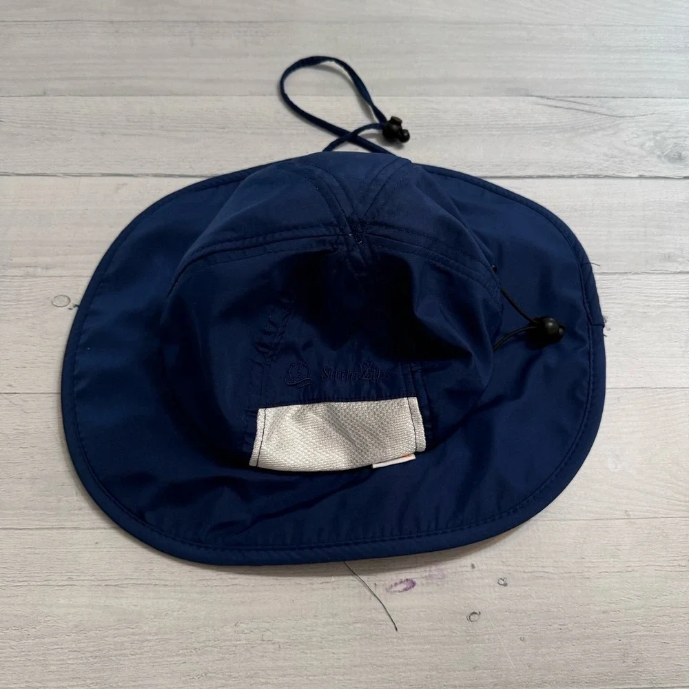 Swim Zip kids navy blue‎ sun hat ages 2-8